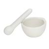 10 Sets 60mL Mortar and Pestle Kit Small Ceramic Grinding Bowls Laboratory Supplies