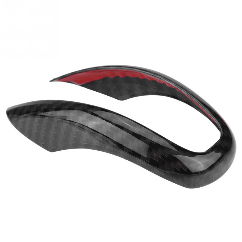 Интерьер автомобиля ручка переключения передач рамка крышка накладка для Alfa Romeo Stelvio 2017 2018 Giulia 2016 2017 2018 карбон