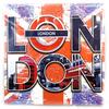 [N4180] - Canvas 'So British' London - 20x20 Cm