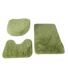 3-Piece Bathroom Carpet Set: Super Soft Non-Slip Bathtub & Absorbent Bath Mats (50x80cm), Machine Washable