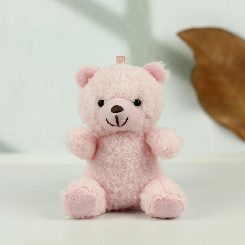 Bear Teddy Delightful Plush Toy Keychain Soft Bear Pendant For Kids Backpack Decoration