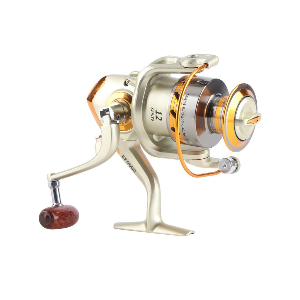 12BB Saltwater Wheel Ocean Sea Boat Ice Fishing Reel Trolling Metal EF6000