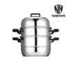 NORTON Midde Multi-purpose 304 Stainless Steel Steamer