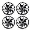4 Pcs 14 Inch Wheel Hubcap Full Protection Snap On Universal Fit Wheel Rim Protector for Most Car Truck SUV