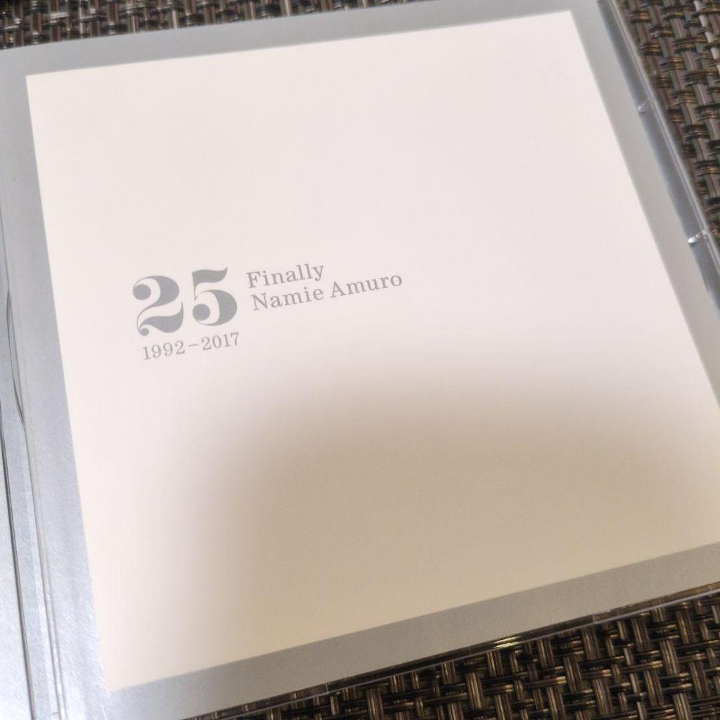[USED] Namie Amuro 25 Finally CD DVD Towel