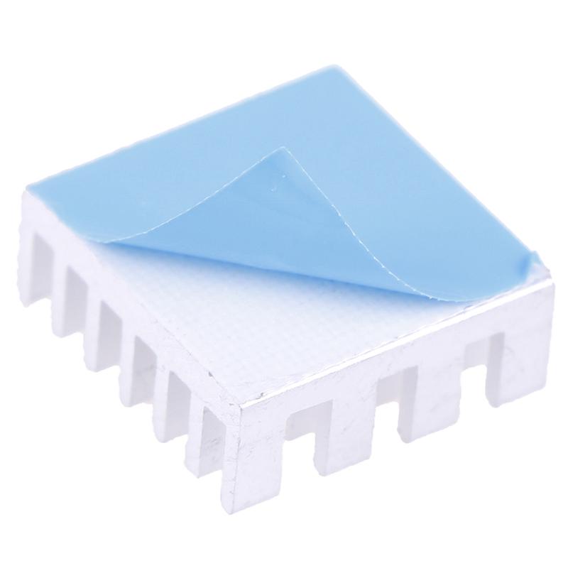 5 шт. для Raspberry Pi 2/3/4 3B + 4B алюминиевый радиатор, комплект охладителя