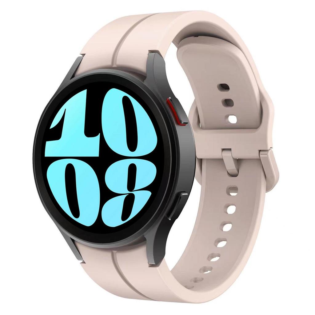 Силиконовый ремешок для Samsung Galaxy Watch 7/6/5/4 44мм 40мм/5 Pro 45мм Браслет Galaxy Watch 4/6 Classic 47мм 43мм 46мм 42мм Ремешок