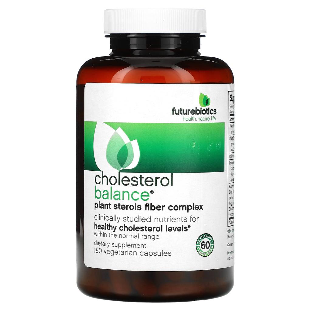 Futurebiotics Cholesterol Balance, 180 Veggie Capsules