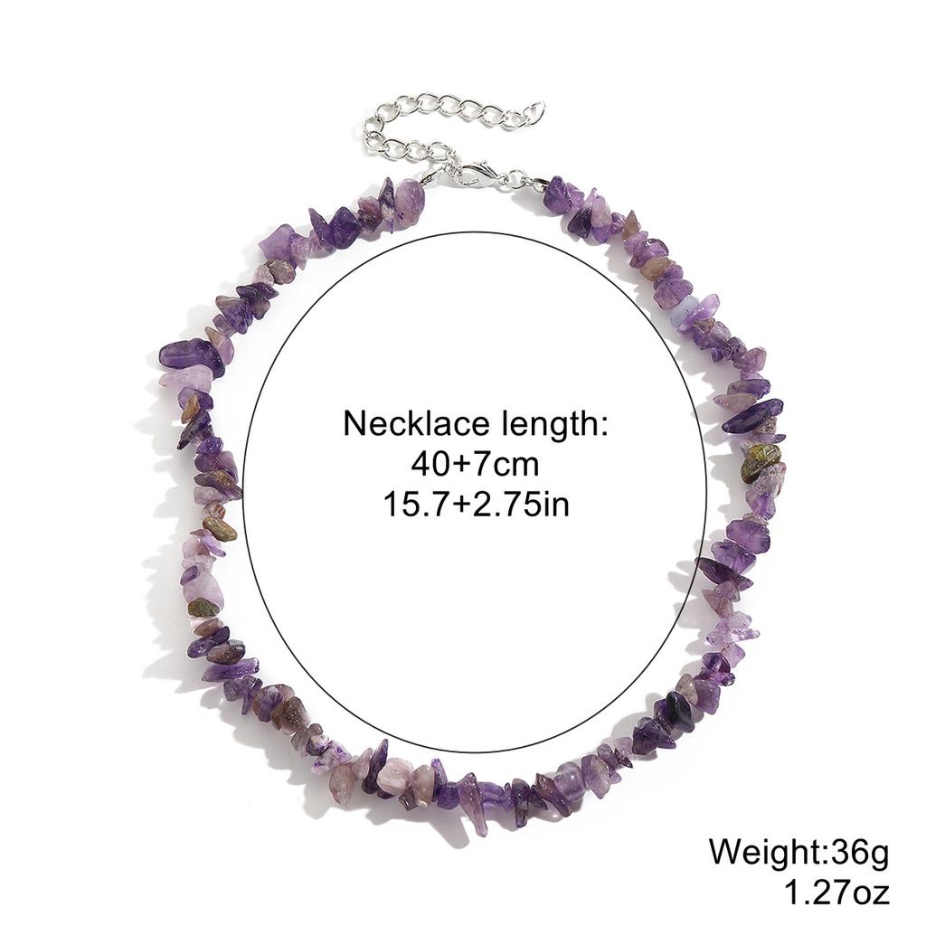 Богемное разноцветное ожерелье из гальки для женщин, INS, дизайн с натуральными камнями, летняя нишевая мода, красивое, элегантное, повседневное шейное украшение для нее