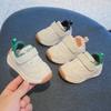 Детские кроссовки для малышей 1-3 года, мальчиков и девочек, весна-осень, повседневные спортивные кроссовки, для прогулок на улице, высокое качество, резина и ПУ