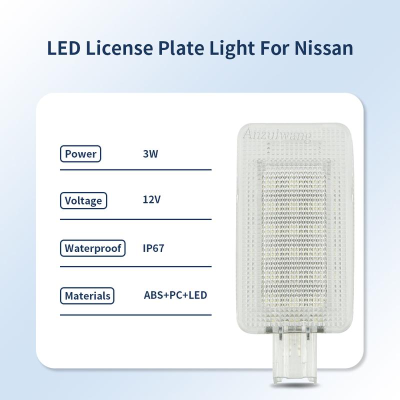 1x Светодиодный фонарь для багажника для Nissan Juke Leaf 11-17 Murano 15-21 Rogue 14-19 Versa 07-12 26490-ED000