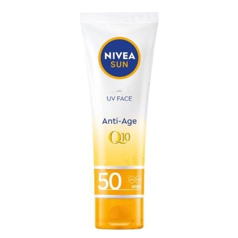 Nivea УФ-защитный лосьон для лица против старения с Q10, SPF 50+ PA++++