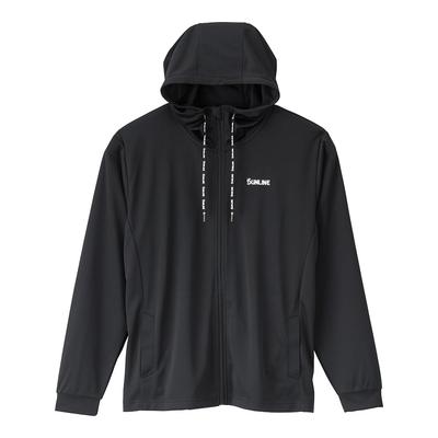 Толстовка на молнии SUNLINE DRY (Средство от насекомых), Черный x Белый, Размер L, SUW-15405DPK