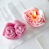 DIY Lip-Form Rose Flower Silicone Mold Aroma Candle Plaster Resin Mold Handmade Candle Making Supplies