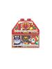 Blocklabo Block Lab Anpanman Bread Factory and Slide Home Block Bucket Winter 2024 Anpanman Christmas Recommended for Ages 3 and Up [BANDAI] (Bonus