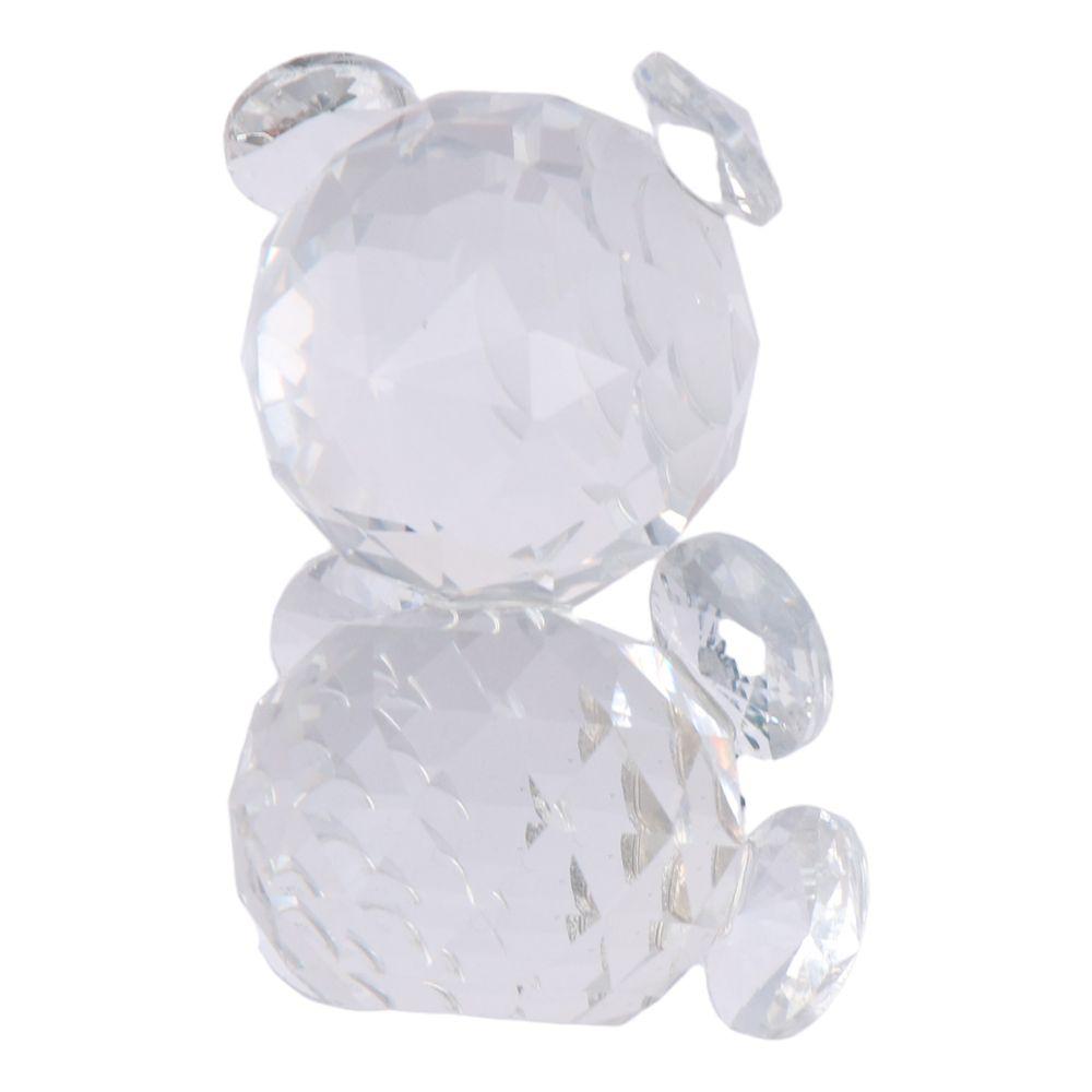Bear Crystal Baby Bear Figurine Collection Colorful Cute Bear Statue Pretty Glass Ornament Home