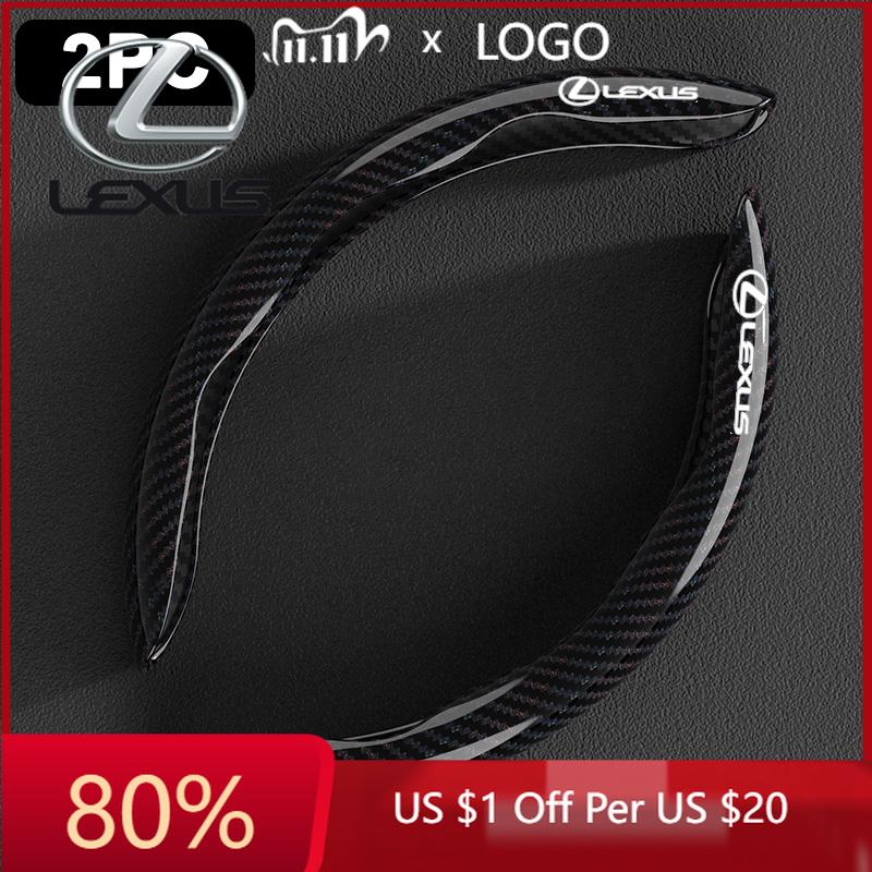 2026 Hot Interior Stickers Carbon Fiber Car Steering Wheel Cover With Non-Slip Lining For Lexus RX350 NX300 Es300h Rx450h GS300