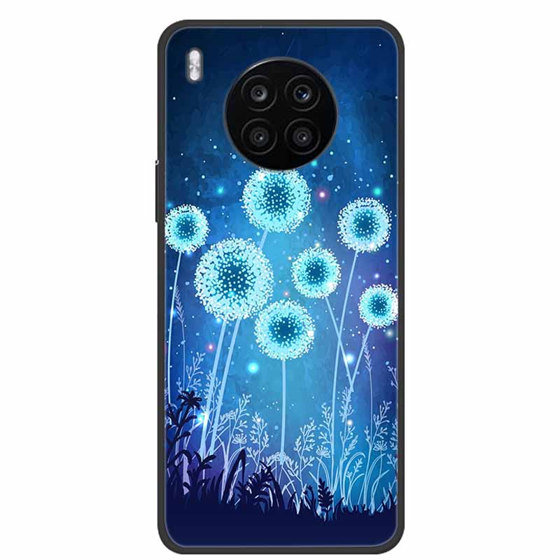 For Honor 50 Lite Case Shockproof Soft silicone TPU Back Cover For Huawei Honor 50 Lite Phone Cases Honor50 Lite Cute Cartoon
