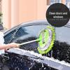 Выдвижная швабра для мытья автомобиля с мягкой щетиной — бережно относится к краске, в комплект входит инструмент для чистки автомобиля