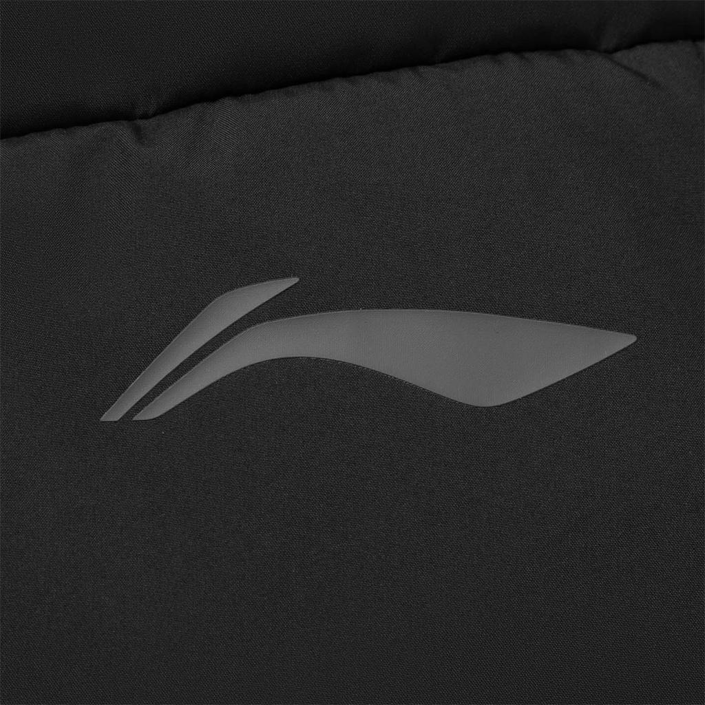 Li Ning Пуховик Теплый Модный с Логотипом Длинный Рукав Капюшон Мужской Верхняя Одежда AYMV213