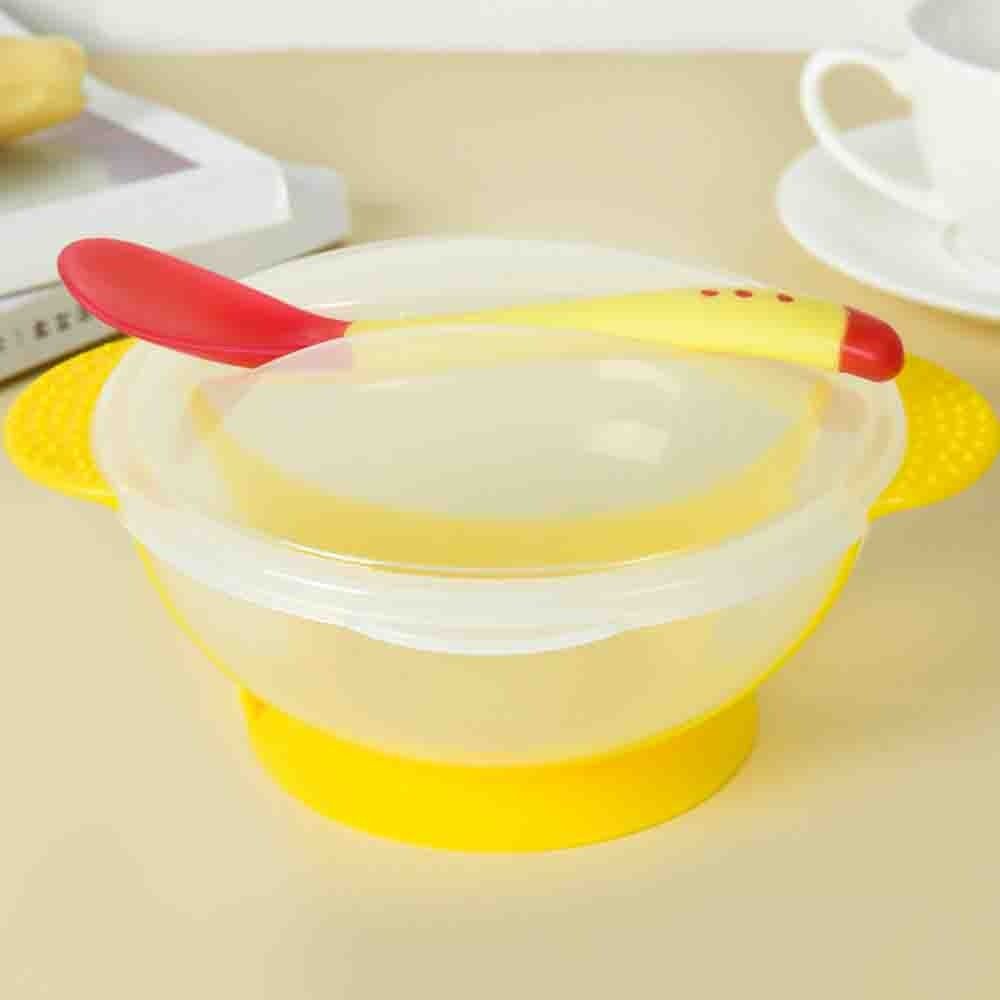 Anti-fall Baby Suction Cup Bowl Safety Eating Food Bowl Easy Clean Baby Feeding Bowl Feeding Food
