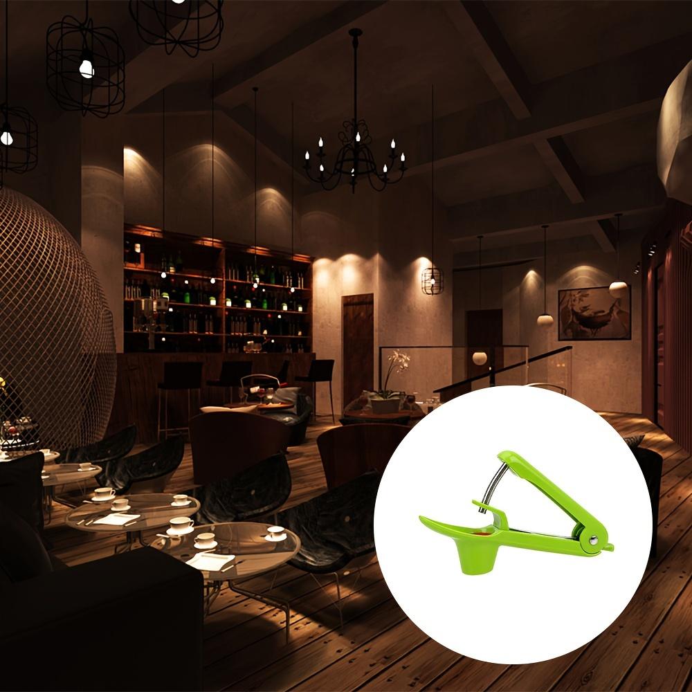 Cherry Pitter Tool: Space-Saving Lock Design, Stainless Steel, Portable & Multifunctional - Make Fresh Cherries Easily!