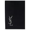 Saint Laurent Silver Logo Zipper Matte Leather Card Holder Shoulder Bag Men bags Black 6298991JB0E-1000