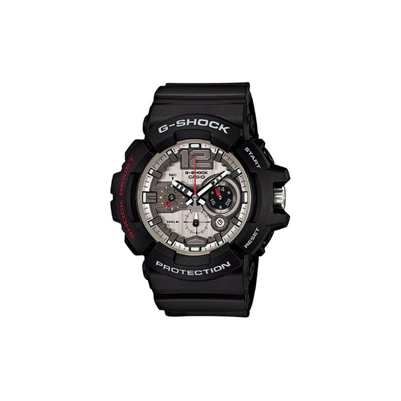 Casio CASIODIGITAL Серия-Серия Disc Черный Воин Водонепроницаемый и Ударопрочный Механизм Кварцевый Механизм Ремешок из Смолы Японский и Корейский GAC-110-1APR