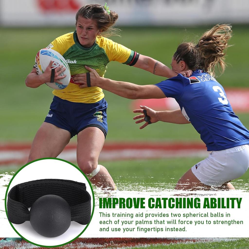 4 шт. Тренажерный ремешок для ловли американского футбола, тренировка по футболу, тренировка по ловле волейбола, ремешок для практики, кончик пальца