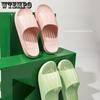 Тапочки Летняя верхняя одежда Ванная комната Банные тапочки Домашние удобные крутые тапочки с мягкой подошвой Парные тапочки