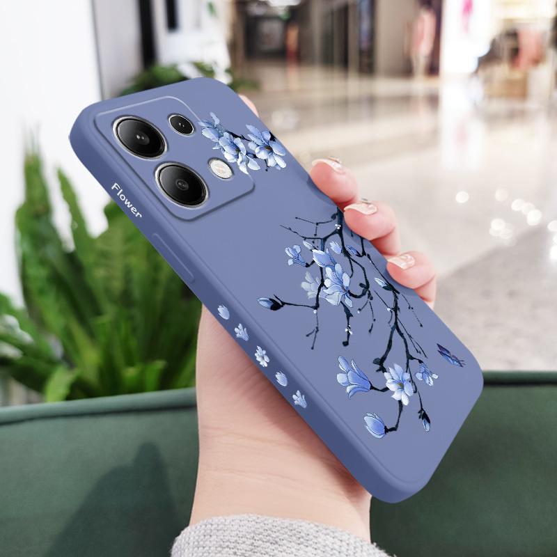 Цветущая Орхидея Чехол для Телефона Для Xiaomi Redmi Note 15 Pro Plus 4G 5G Силиконовый Чехол