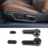 4*Seat Adjust Switch Button Decor Cover Trim for Ford Mustang 04-14 Carbon Fiber