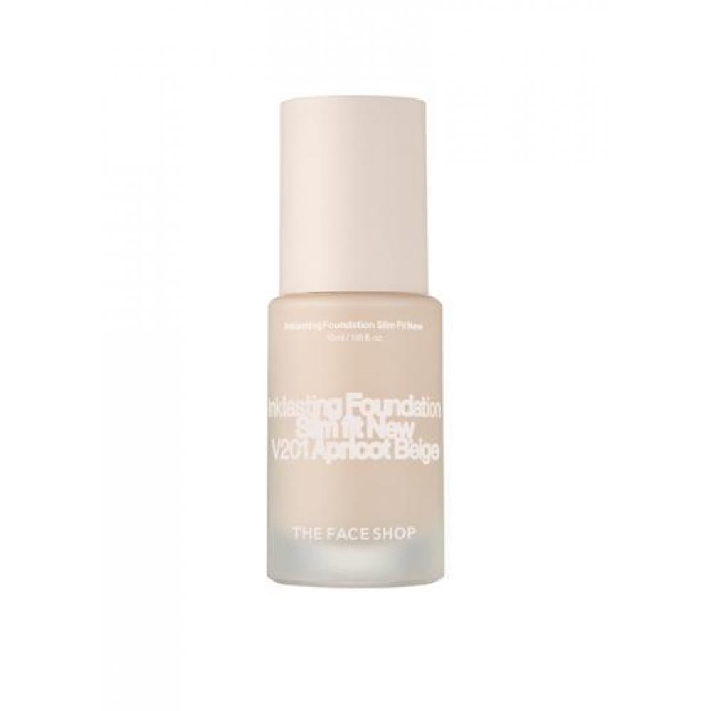 The Face Shop [hyerim Sampick  New] The Face Shop Ink Lasting Foundation Slim Fit New 35ml V201  15ml 