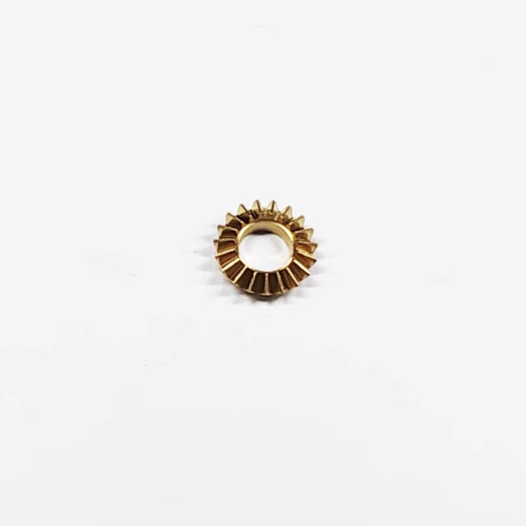 1set 0.5M 9T 19T 90-Degree Reduction Drive DIY Micro Model Car Precision Brass Bevel Gear