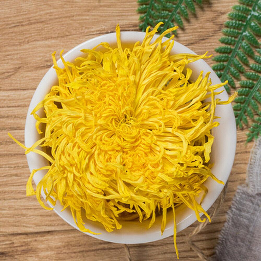 100 пакетиков чая «Цветок императорской хризантемы»: Чай Majestic Giant Golden JU HUA Big Blooming