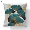 Ginkgo Leaf Gold Light Luxury Comfortable Soft Cushion Pillowcase Decoration Living Room Bedroom Home Decoration Pillowcase