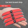 4pcs Car Door Edge Protector Guards Anti-collision Stickers For KIA Xline Sportage Optima Ceed Soul Picanto Stonic WR8