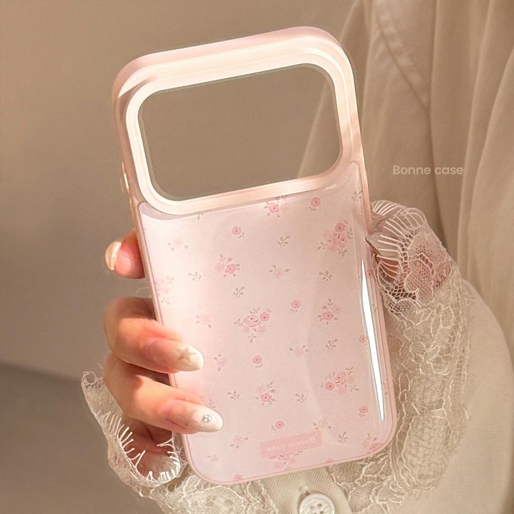 Fairy-style Apple17promax Phone case with crushed resin flowers15Applicable iPhone16Huawei Samsung14Hard