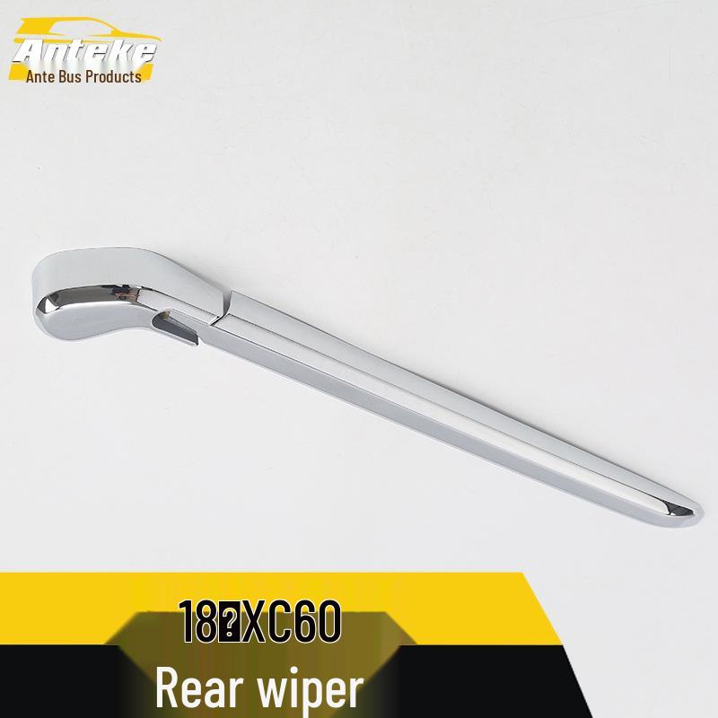 18 Model XC60 Rear Wiper Cover Trim - Bright Strip Decoration for Exterior Car Accessories