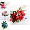Exquisite 30cm Rose Silk Peony Artificial Flowers Ideal For Elegant Wedding Decor