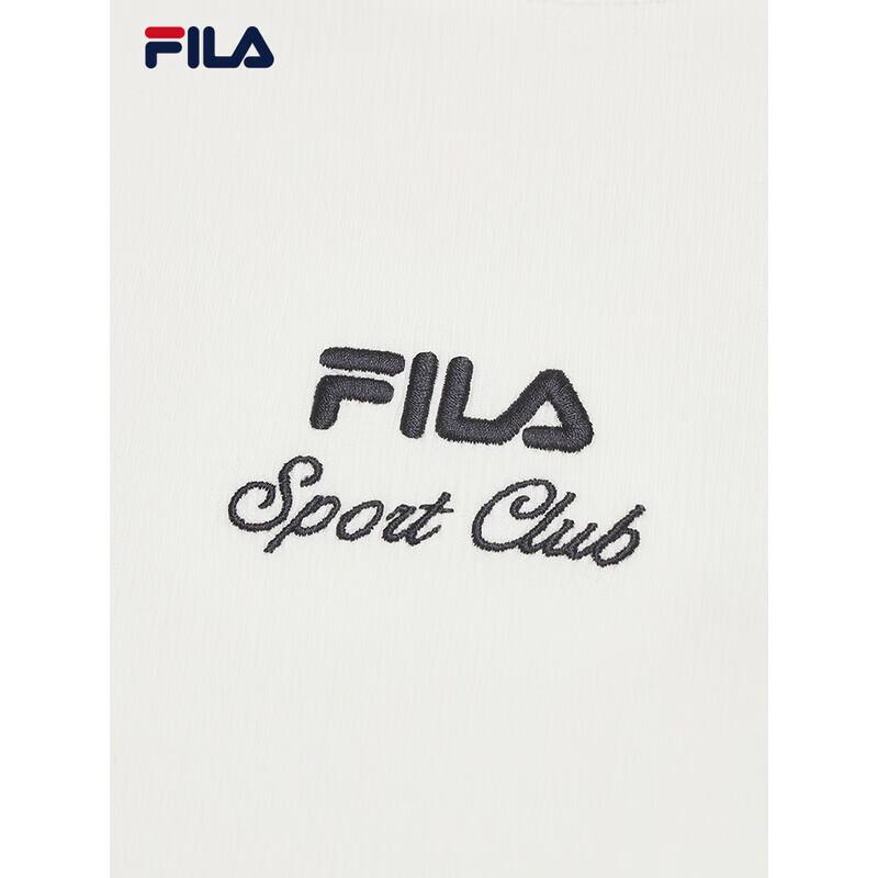 Fila Женская приталенная вязаная футболка с коротким рукавом