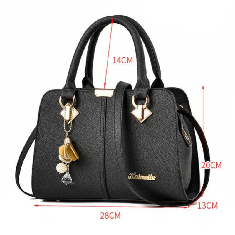 Woman Shoulder Bag Large Capacity Handbag for Women Crossbody Bag PU Portable Bucket Bag Ladies Messenger Bags Tote Bags