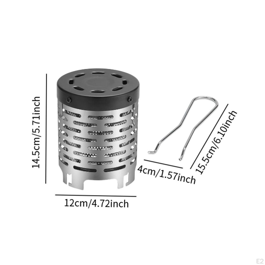 Кемпинговый мини-нагреватель, чехол, компактная палатка, нагревательная горелка, переносная печь