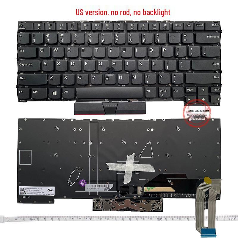 Клавиатура для моделей Lenovo Thinkpad: P1, T490S, T495S, T13s, X1 Extreme, T14S, Hermit X1