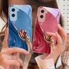 Цветной узор с драгоценными камнями Для Honor 30 50 50SE 70 Pro 90 200 200Pro Magic 4 5 7 Lite X9c Smart X50i Plus X9 X30 Стеклянный чехол для телефона