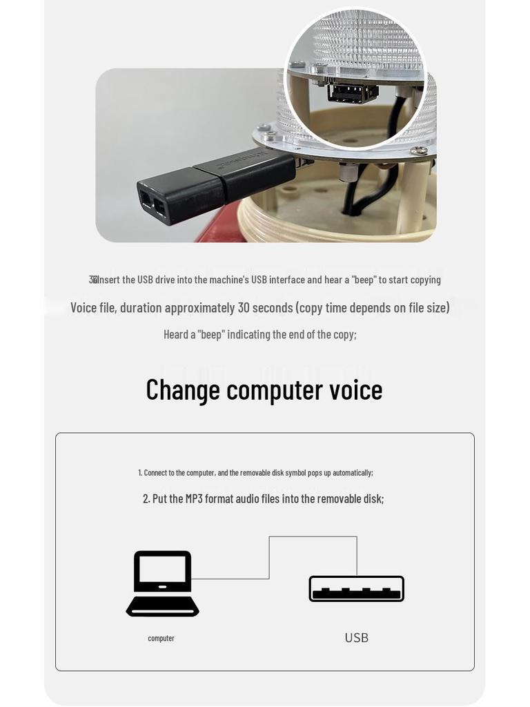 High Power Industrial Sound & Light Alarm with Wireless Remote Control for Forklift (220V/24V/12V/380V)