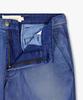 MAN ON THE BOON Herringbone Pattern Work Pants_Blue 4716104024