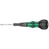 WERA Ball Clip Phillips Screwdriver with Ball Handle, Tip Size 1, 80mm Shaft Length (Product Code: 007905)
