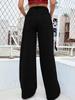 European & American Fashion High Waist Wide-Leg Straight Denim Trousers for Women - Trendy & Versatile