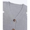 Women's Autumn and Winter Loose Knit Casual Cardigan Button Sweater